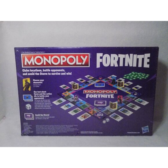 Monopoly: Fortnite Edition Board Game Inspired by Fortnite Video Game - Picture 2 of 7